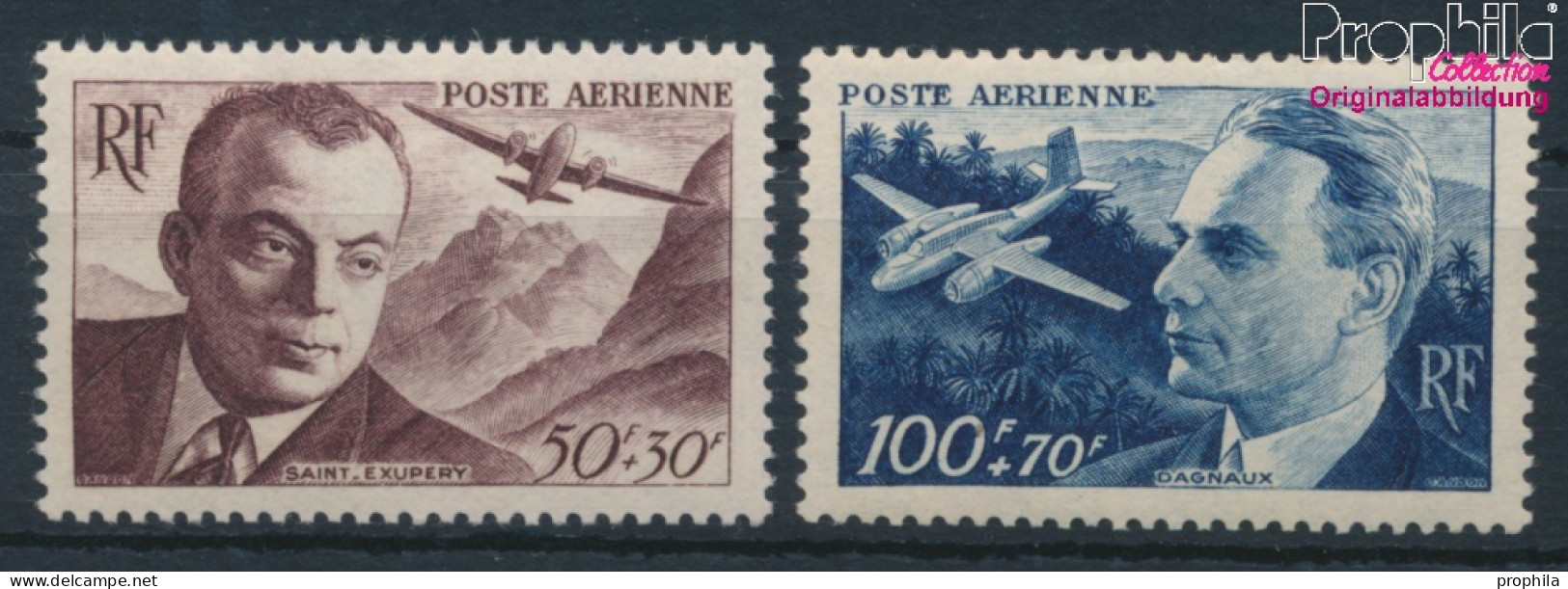 Frankreich 809-810 (kompl.Ausg.) Postfrisch 1948 Flieger (10391200 - Unused Stamps