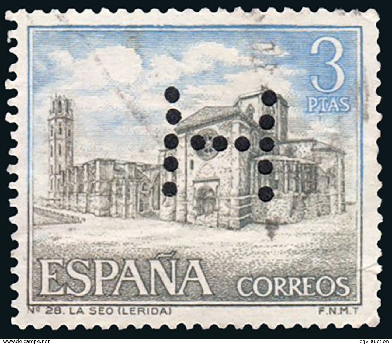 Madrid - Perforado - Edi O 1734 - "H" (Editorial) - Used Stamps