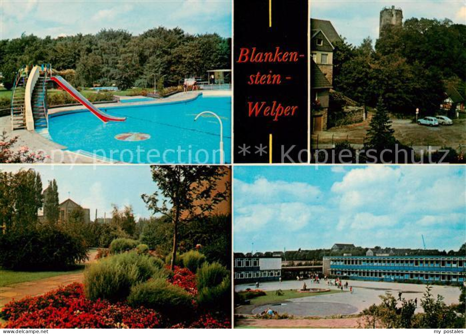 73866068 Welper Hattingen Schwimmbad Park Stadtplatz  - Hattingen