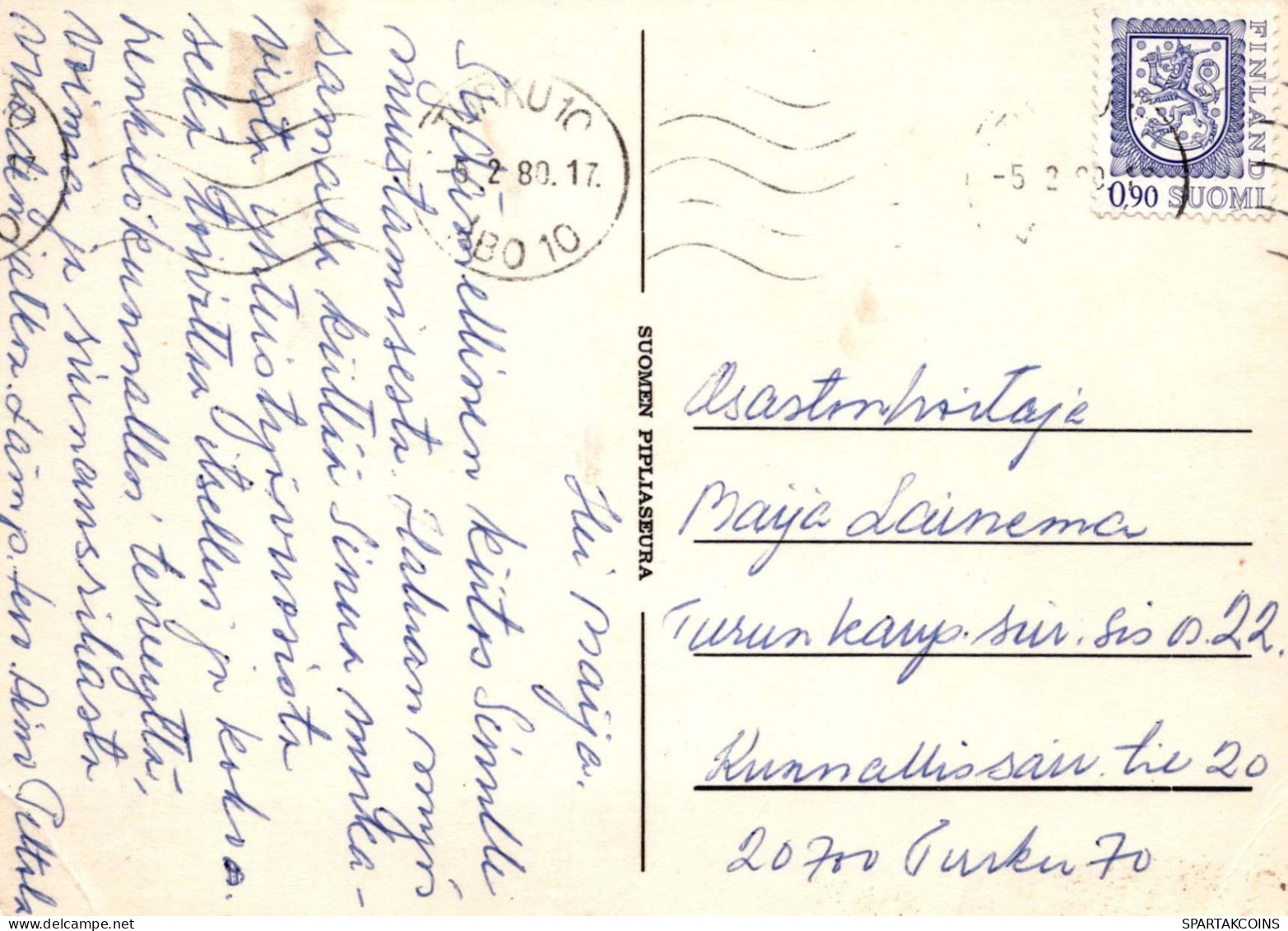 FLEURS Vintage Carte Postale CPSM #PAR564.FR - Fleurs