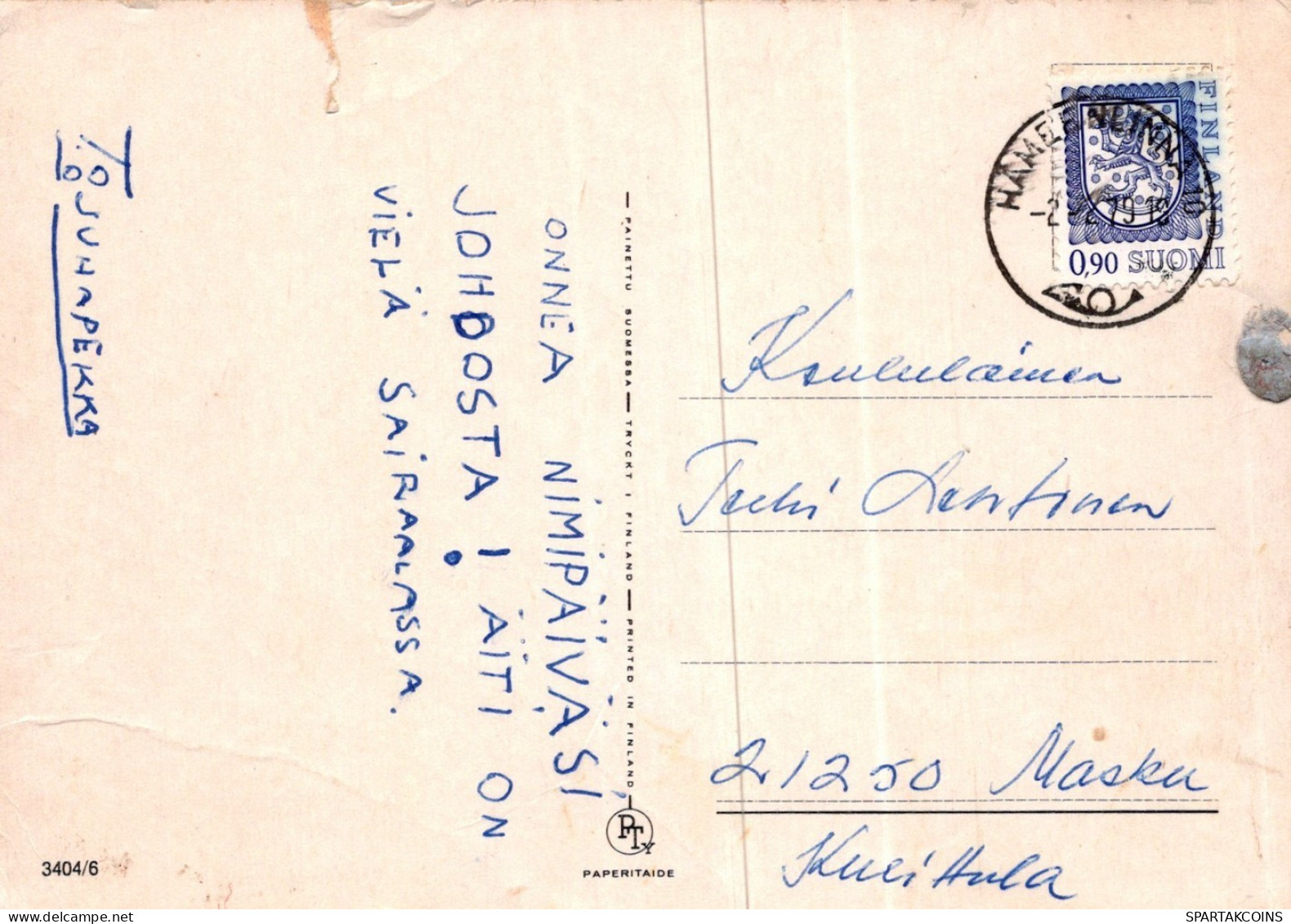 CHAT CHAT Animaux Vintage Carte Postale CPSM #PAM307.FR - Katzen
