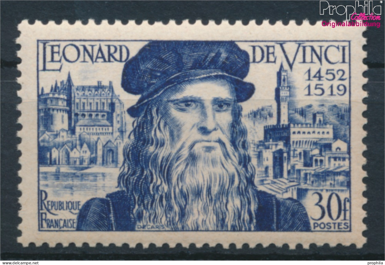 Frankreich 947 (kompl.Ausg.) Postfrisch 1952 Leonardo Da Vinci (10391204 - Unused Stamps