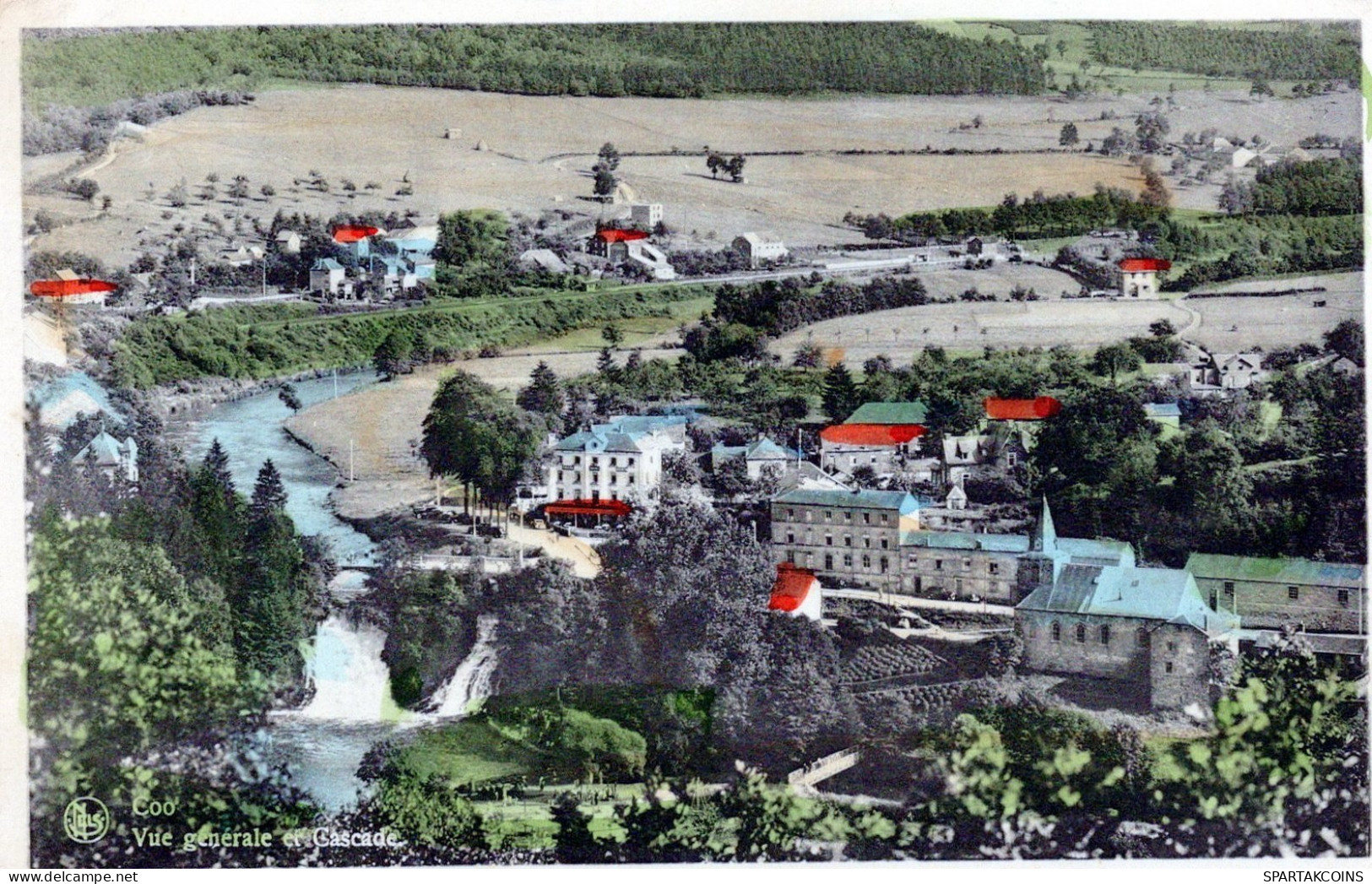BELGIUM COO WATERFALL Province Of Liège Postcard CPA #PAD023.GB - Stavelot