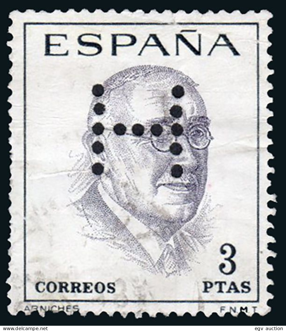 Madrid - Perforado - Edi O 1759 - "H" (Librería) - Used Stamps