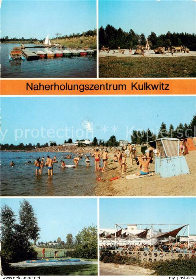 73866017 Kulkwitz Markranstaedt Bootsliegeplatz Kinderspielplatz Strand Minigolf - Autres & Non Classés