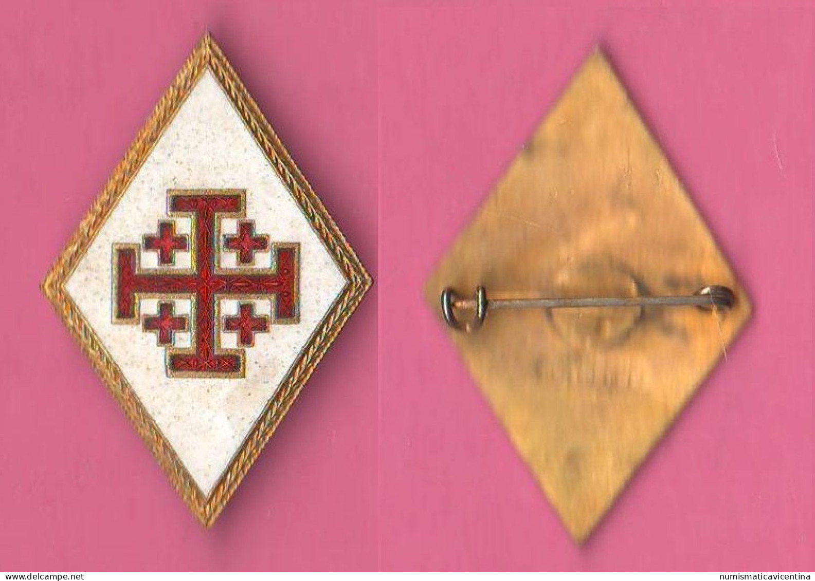 Ordine Santo Sepolcro Gerusalemme Pin Order Of The Holy Sepulchre - Royal/Of Nobility