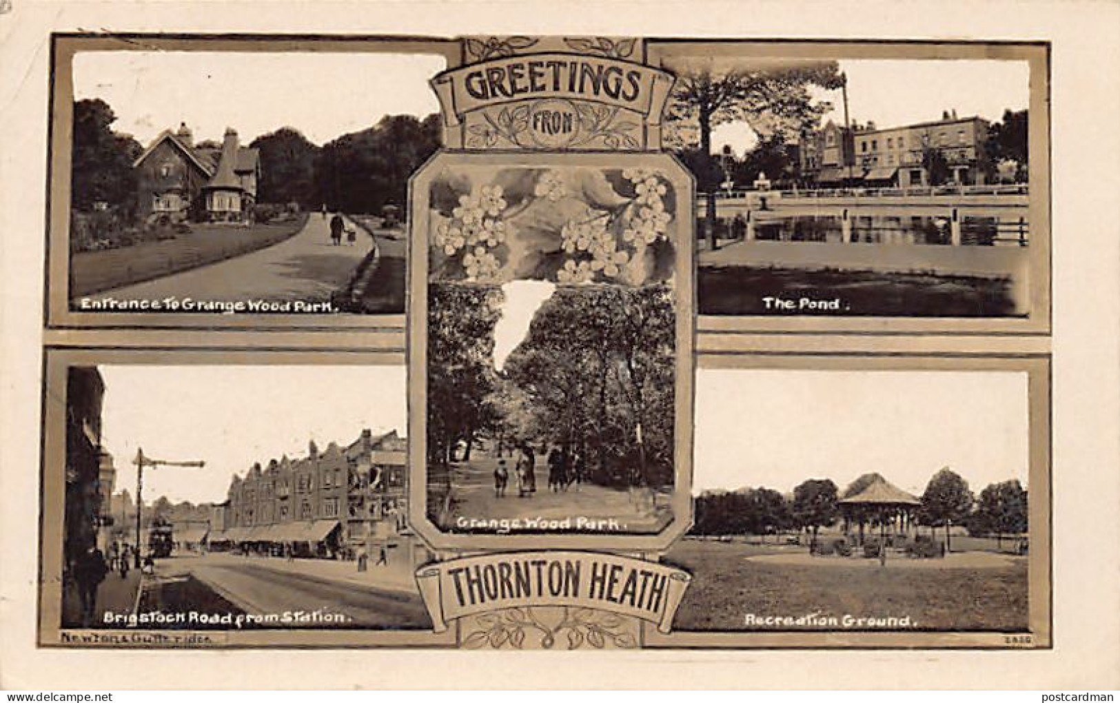 England - THORNTON HEATH Greetings - Other & Unclassified