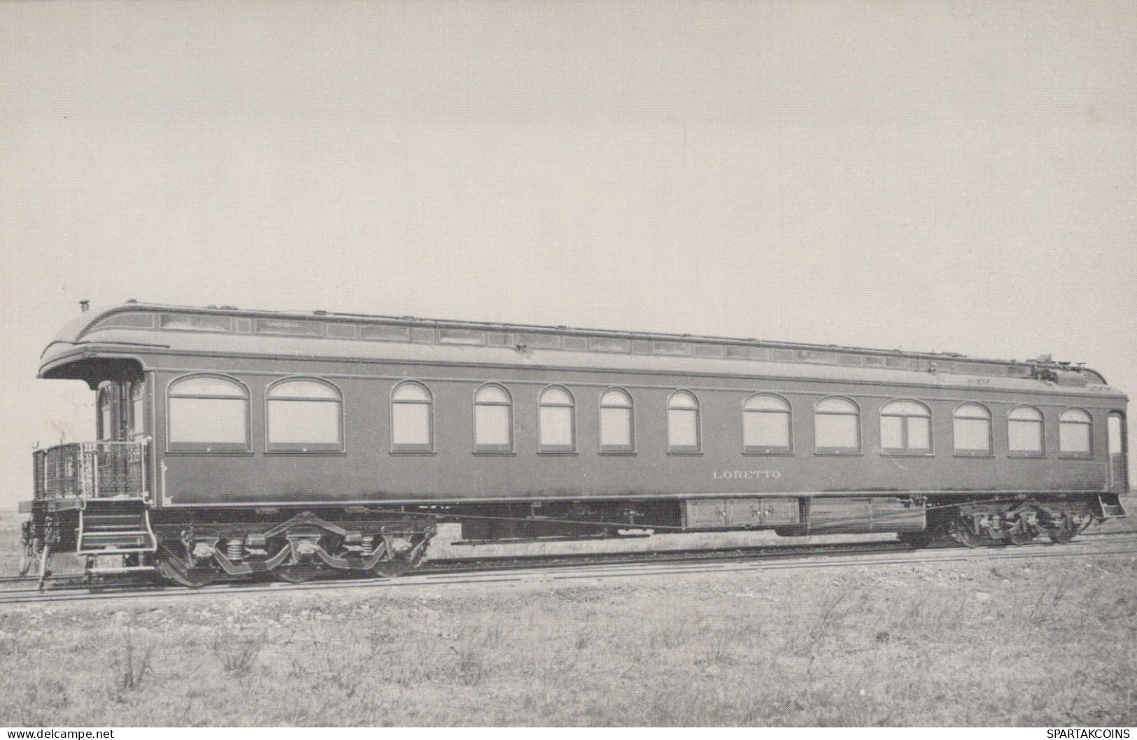 TRENO TRASPORTO FERROVIARIO Vintage Cartolina CPSMF #PAA828.IT - Eisenbahnen