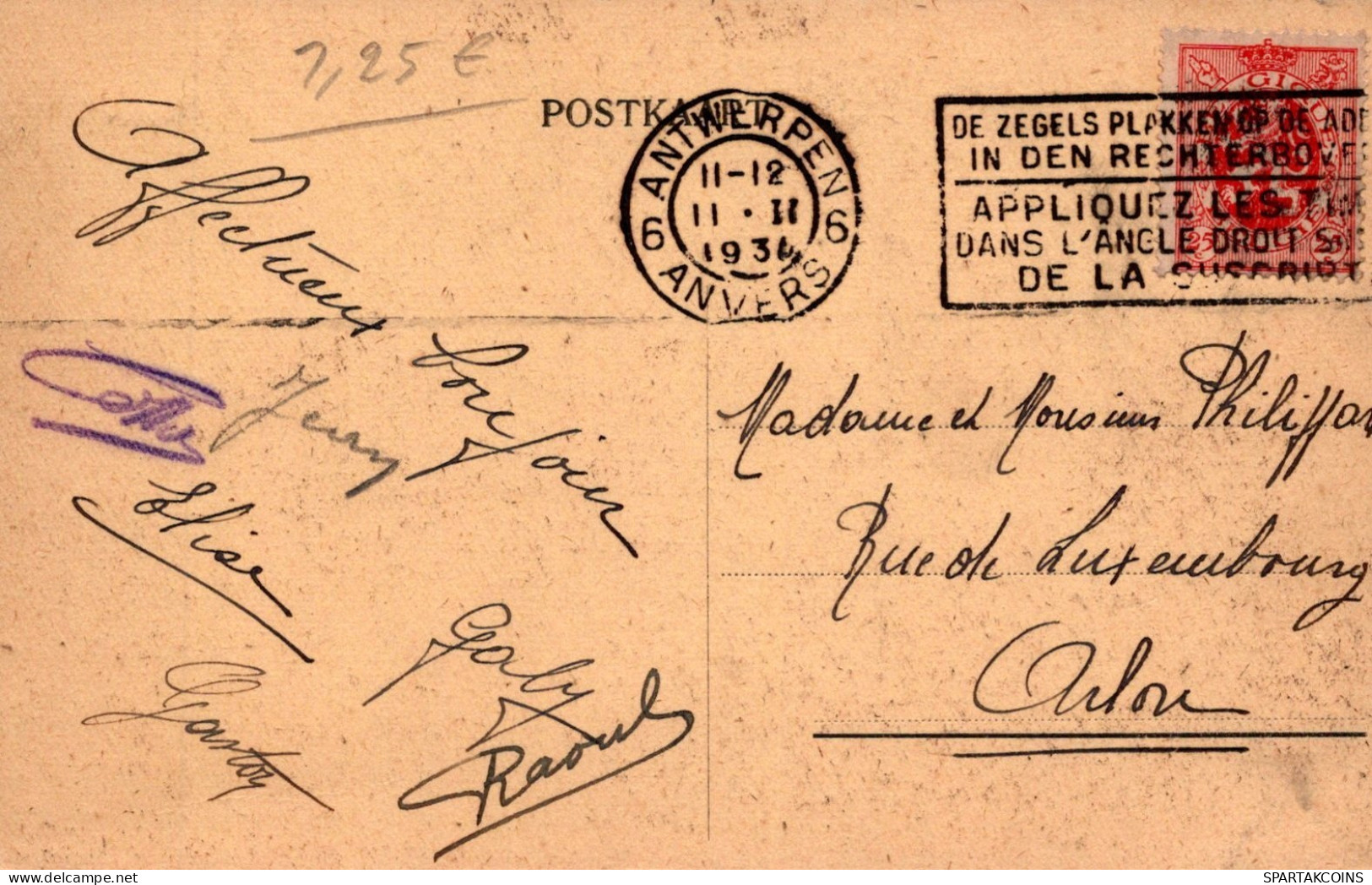 BELGIQUE ANVERS Carte Postale CPA #PAD418.FR - Antwerpen