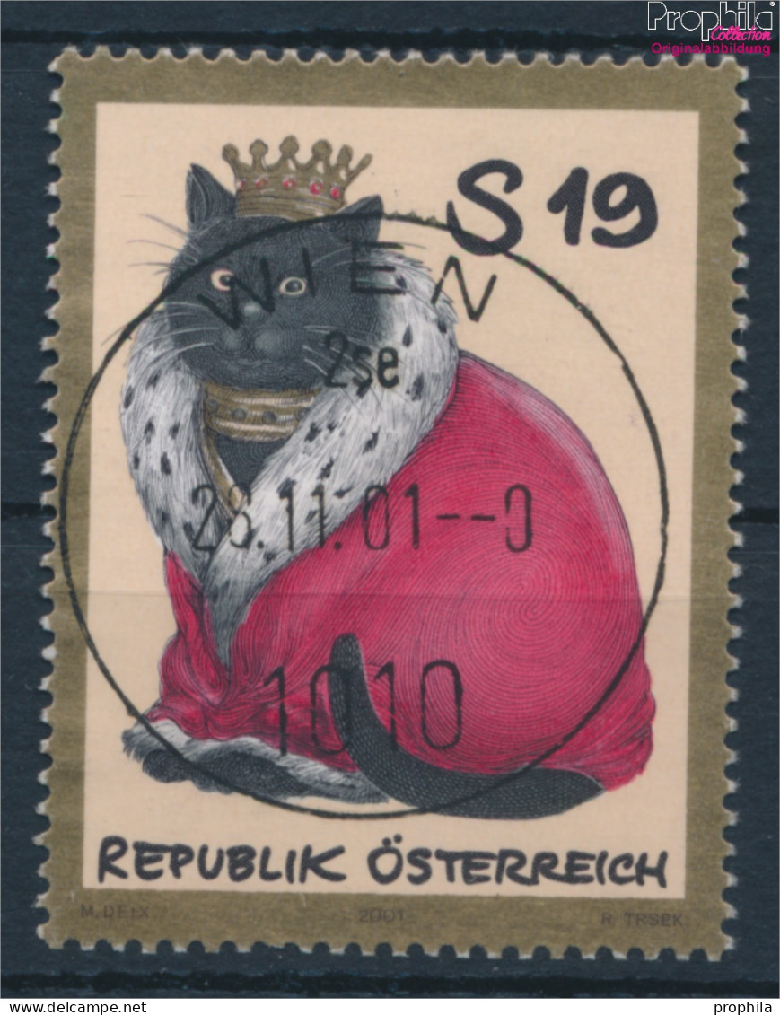 Österreich 2360 (kompl.Ausg.) Gestempelt 2001 Die Katze - Krone Der Schöpfung (10404374 - Gebraucht