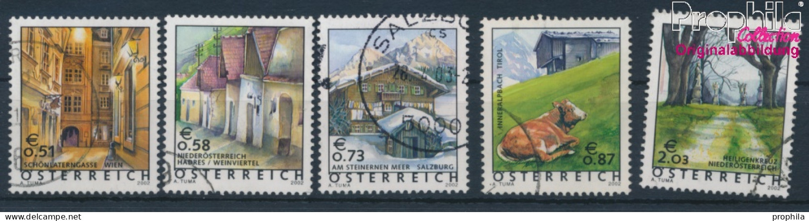 Österreich 2363-2367 (kompl.Ausg.) Gestempelt 2002 Freimarken (10404375 - Used Stamps