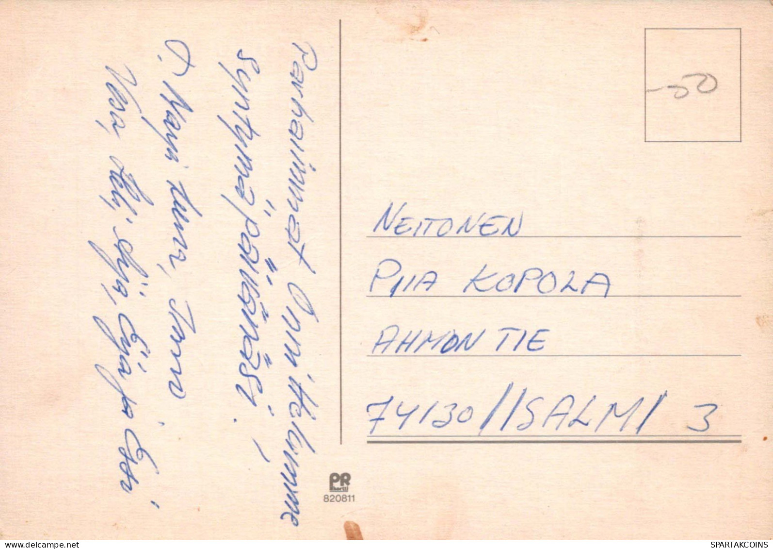 JOYEUX ANNIVERSAIRE 10 Ans Vintage Postal CPSM #PBT875.FR - Birthday