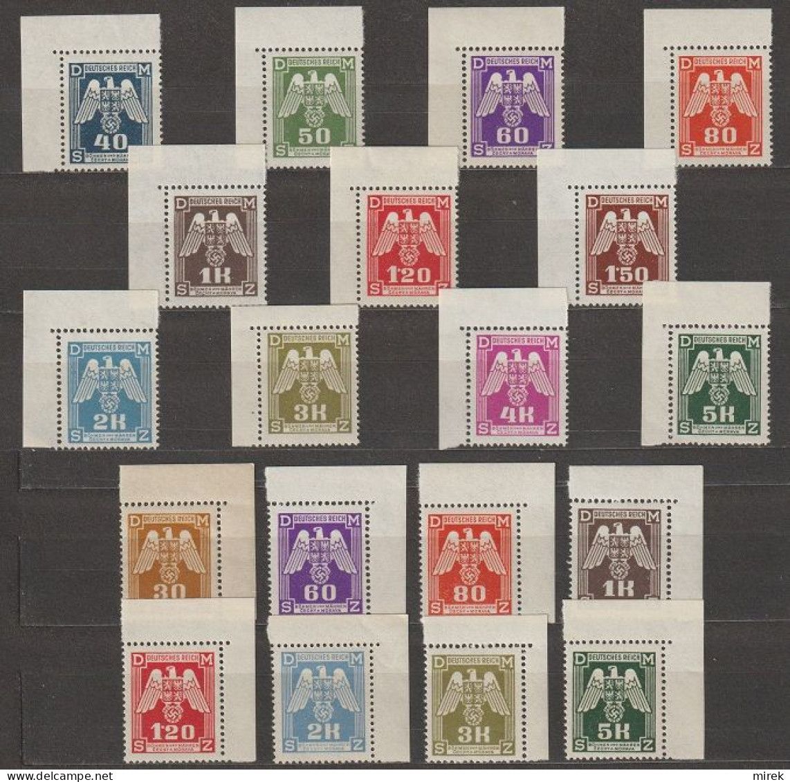 011/ Pof. SL 13-24, Corner Stamps - Neufs