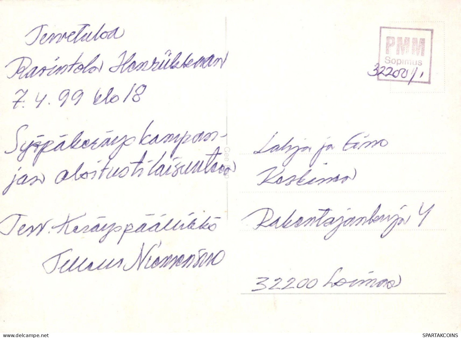 LAPIN Animaux Vintage Carte Postale CPSM #PBR166.FR - Sonstige & Ohne Zuordnung