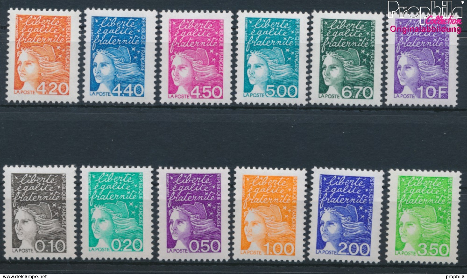 Frankreich 3233y I-3244y I (kompl.Ausg.) Postfrisch 1997 Marianne (10391224 - Ungebraucht