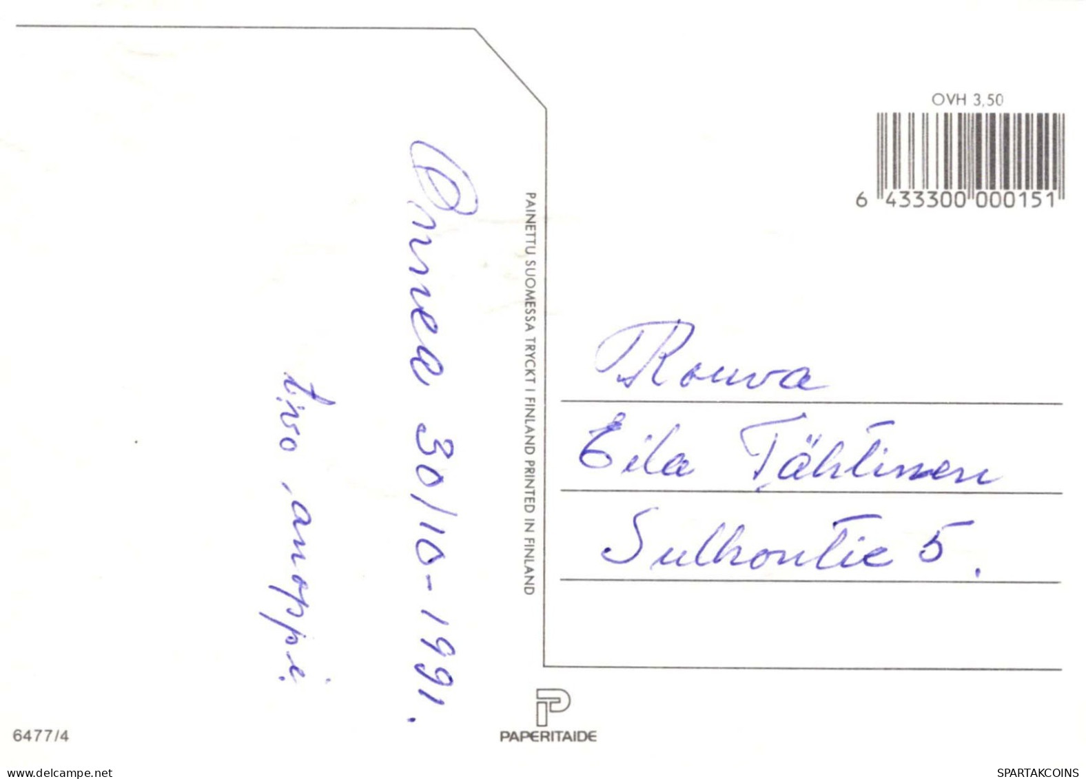 FLORES Vintage Tarjeta Postal CPSM #PAR322.ES - Fleurs
