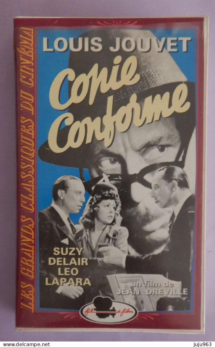 VHS "COPIE CONFORME" DE JEAN DREVILLE OCCASION - Drama