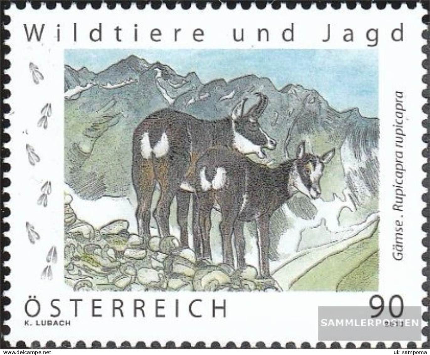 Austria 3055 (complete Issue) Unmounted Mint / Never Hinged 2013 Hunting - Unused Stamps