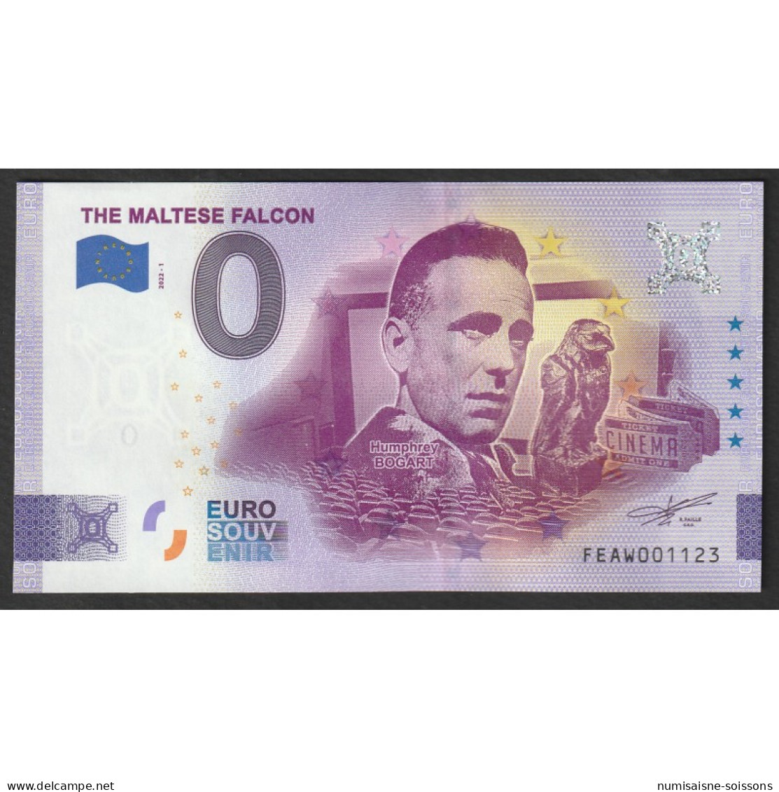 MALTE - HUMPHREY BOGART - LE FAUCON MALTAIS - 2022-1 - Privéproeven