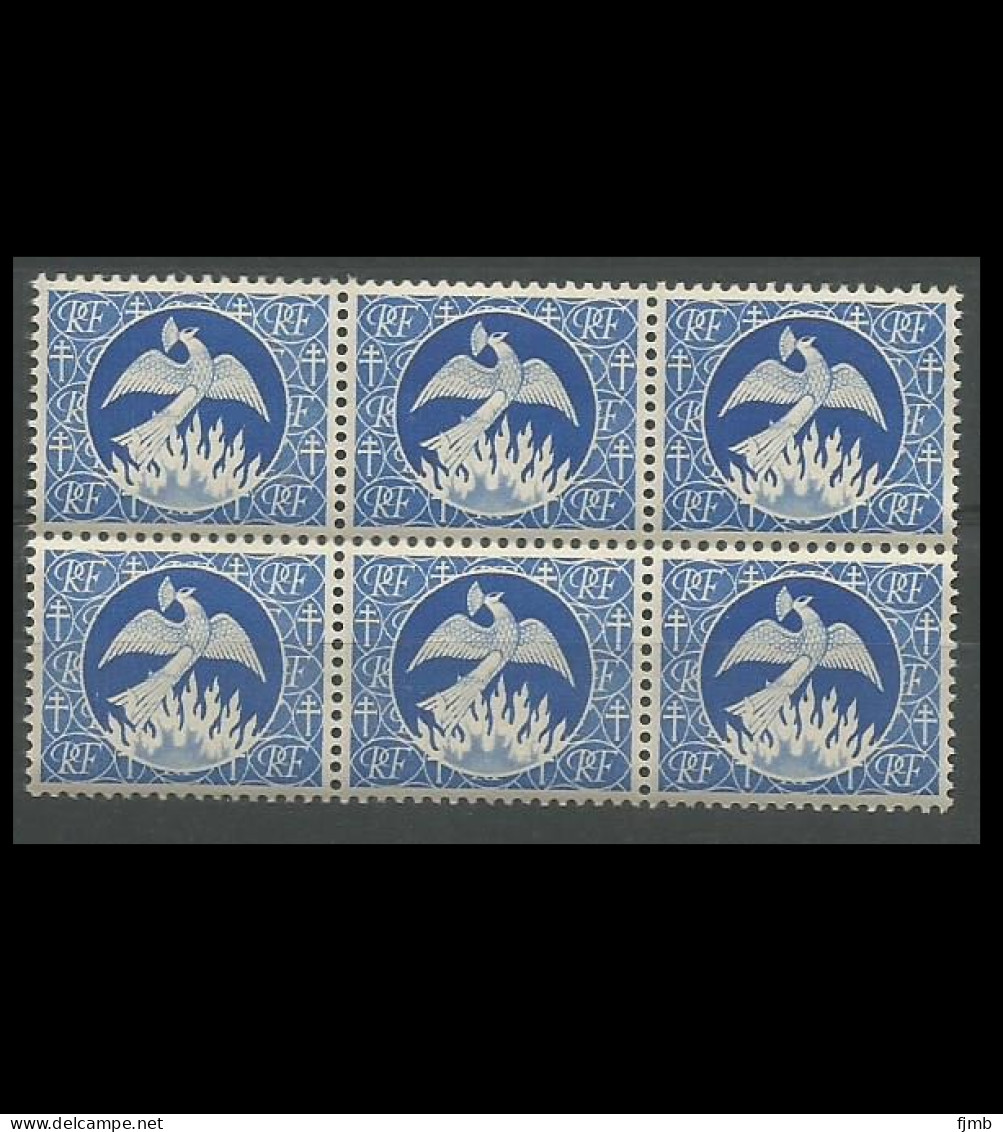 Timbre épargne Phenix 701N En Bloc De 6 - Unused Stamps