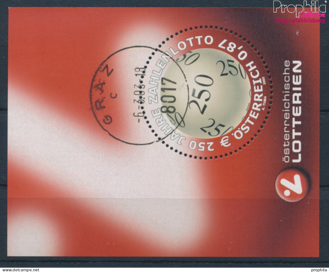 Österreich Block17 (kompl.Ausg.) Gestempelt 2002 Zahlenlotto In Österreich (10404389 - Used Stamps