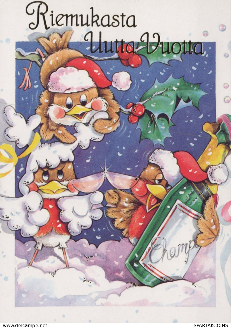 Neujahr Weihnachten Vintage Ansichtskarte Postkarte CPSM #PAT890.DE - New Year