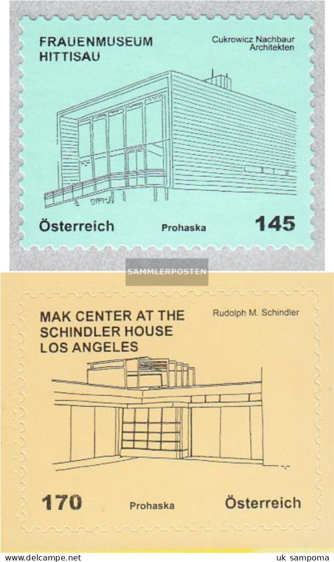 Austria 2976-2977 (complete Issue) Unmounted Mint / Never Hinged 2012 Kunsthäuser - Unused Stamps