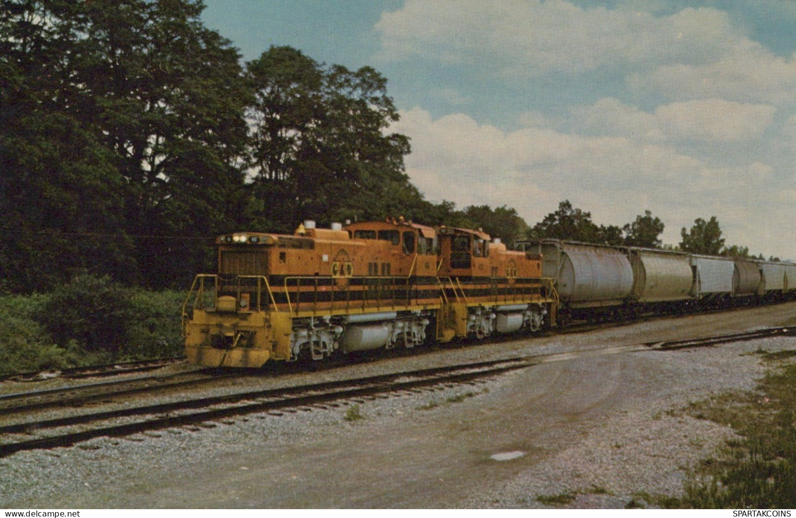 ZUG Schienenverkehr Eisenbahnen Vintage Ansichtskarte Postkarte CPSMF #PAA411.DE - Trains