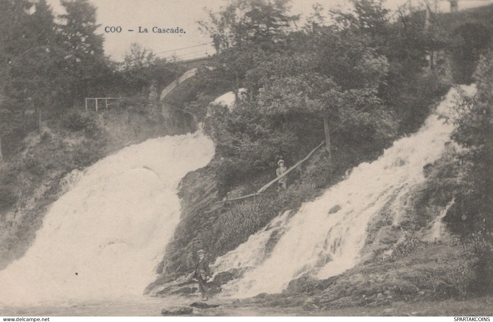 BÉLGICA CASCADA DE COO Provincia De Lieja Postal CPA #PAD094.ES - Stavelot