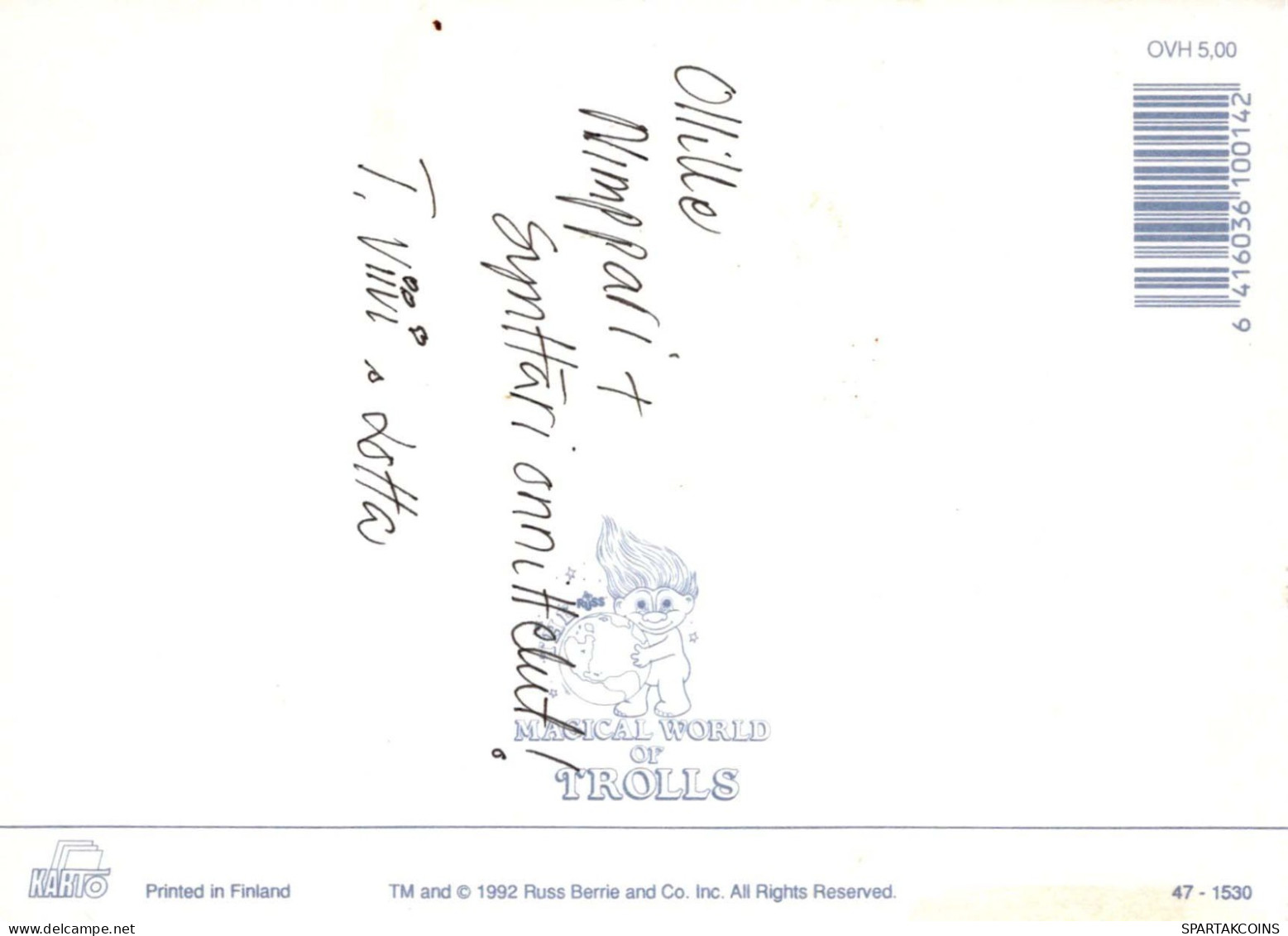 HUMOR DIBUJOS ANIMADOS Vintage Tarjeta Postal CPSM #PBV657.ES - Humour