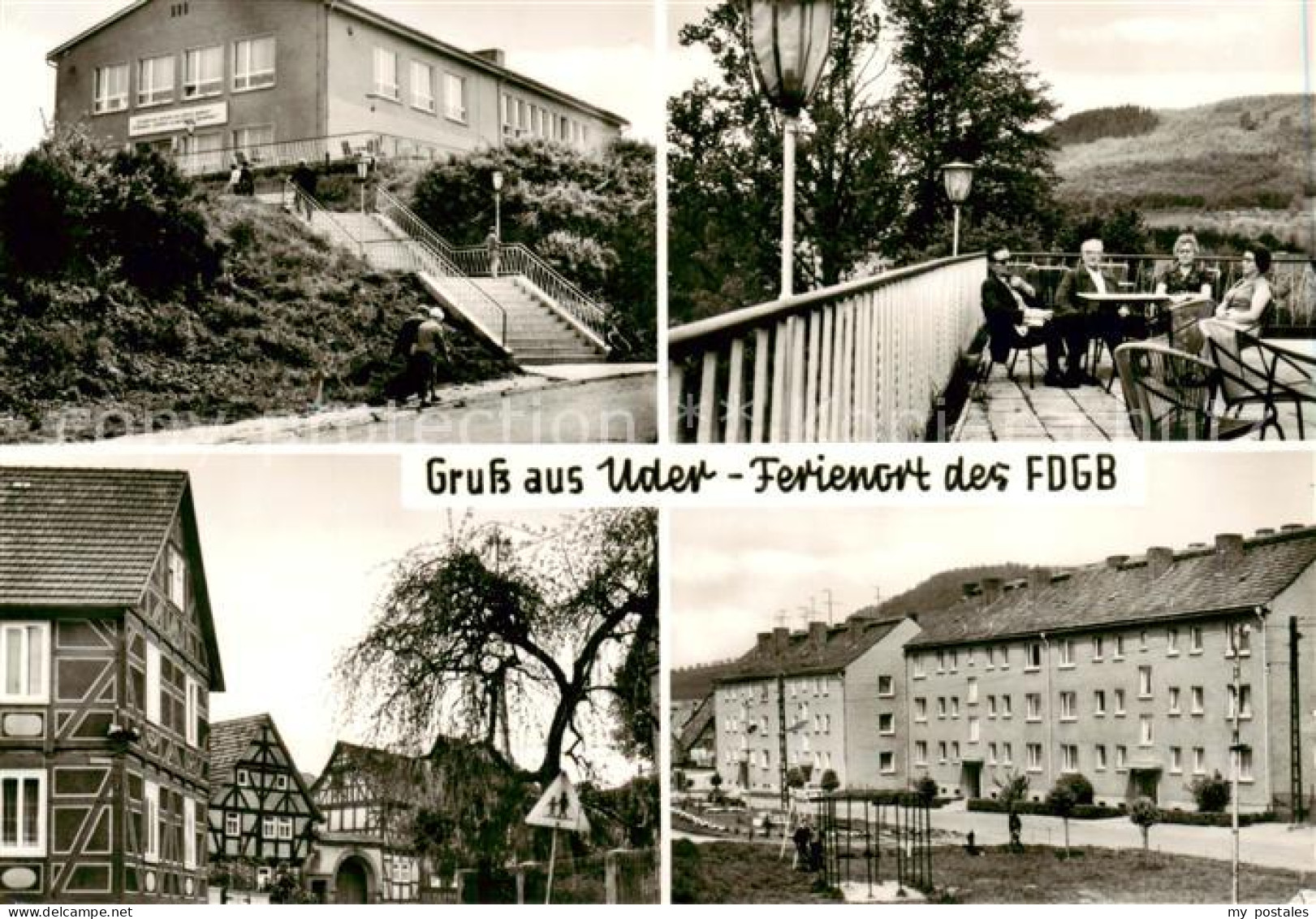 73865882 Uder Ferienort Des FDGB Ferienheime Kirchgasse Bachrasen Uder - Other & Unclassified