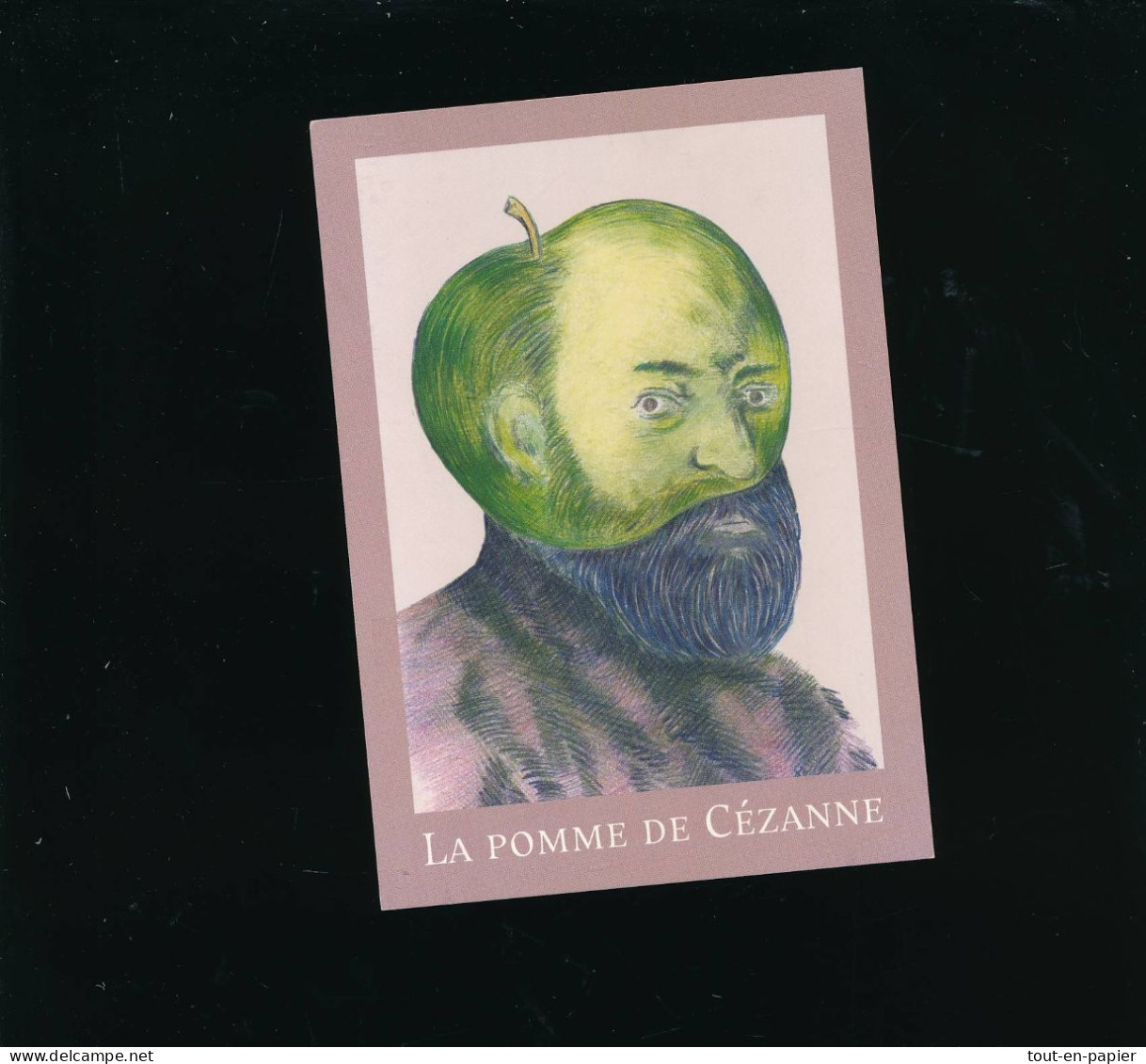 CPSM    - Pierre Ravage - La Pomme De Cézanne  1997 - Peintures & Tableaux