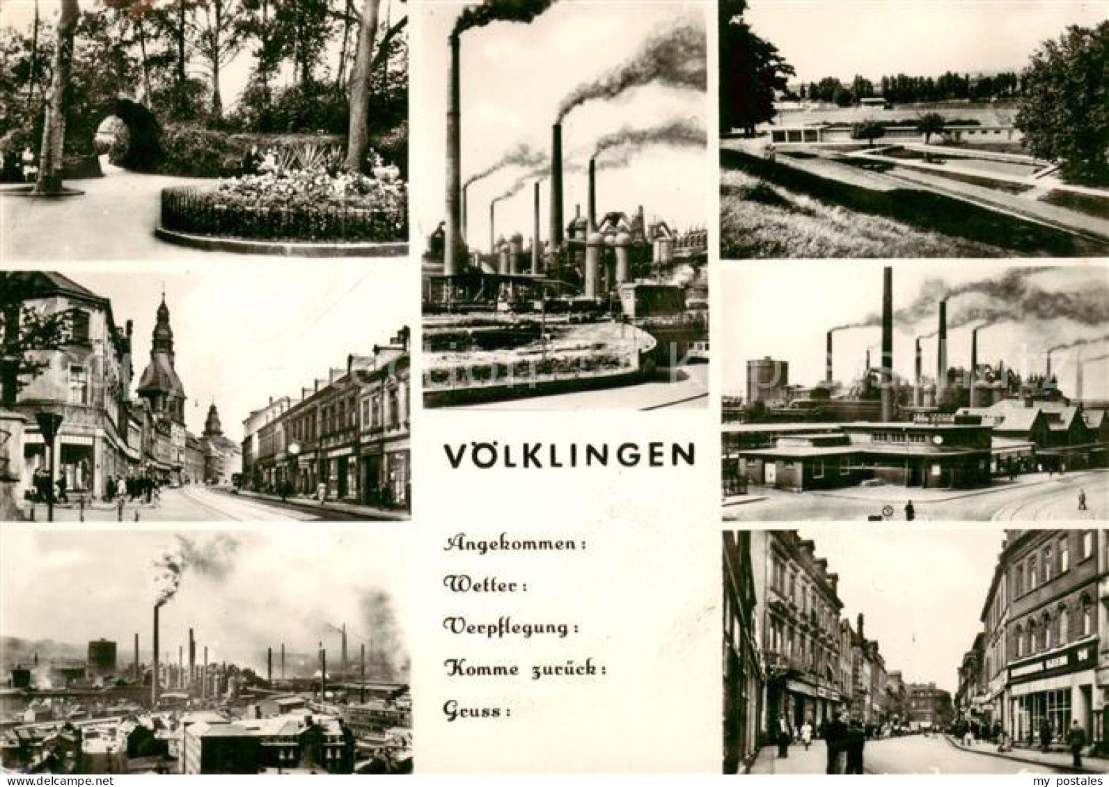 73865872 Voelklingen Stadtzentrum Parkanlagen Voelklinger Huette Eisenwerk Voelk - Other & Unclassified