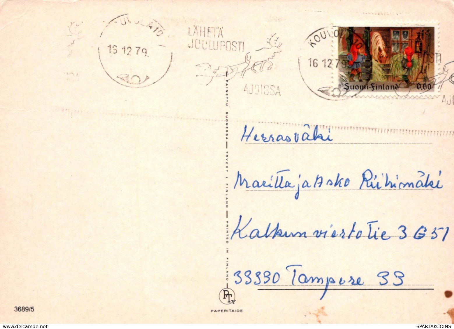 NIÑOS Escena Paisaje Vintage Tarjeta Postal CPSM #PBB397.ES - Scenes & Landscapes