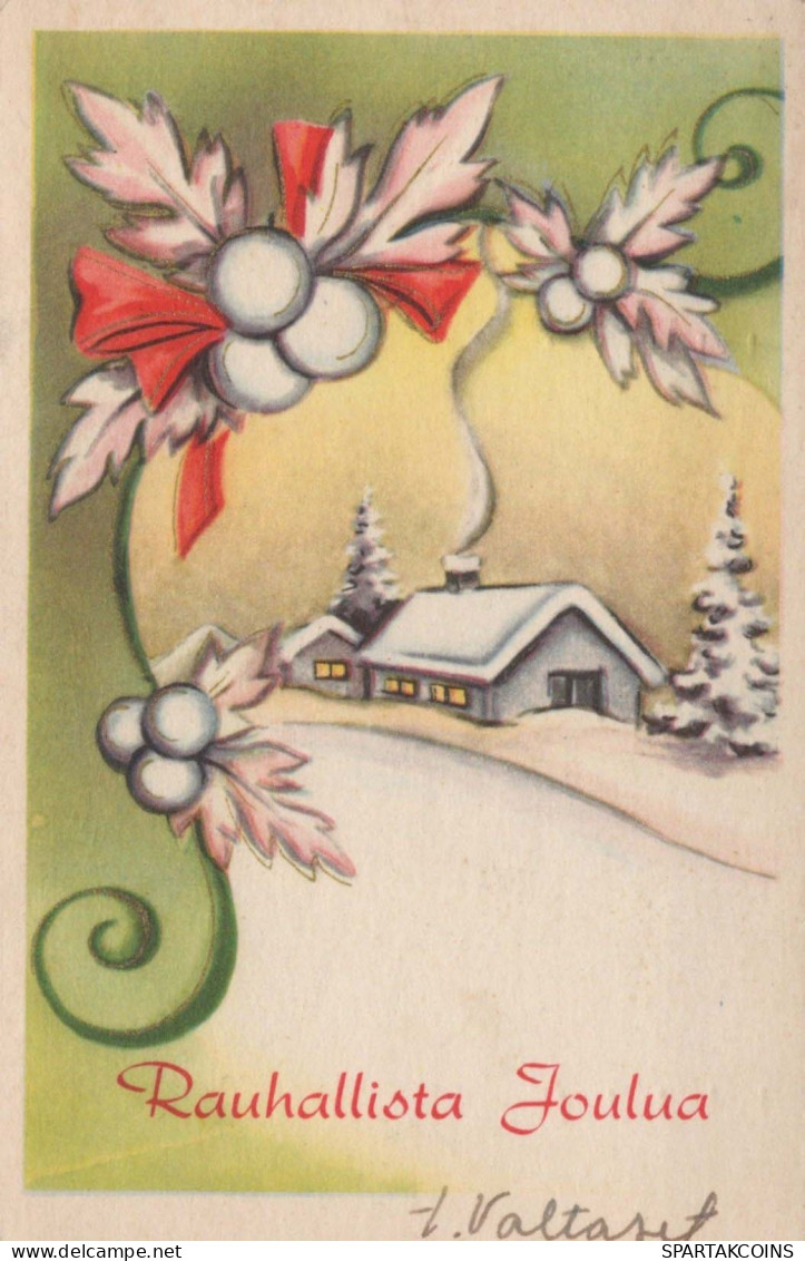Neujahr Weihnachten Vintage Ansichtskarte Postkarte CPSMPF #PKG232.DE - Neujahr