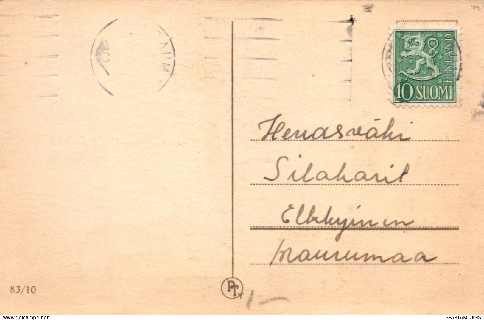 Neujahr Weihnachten Vintage Ansichtskarte Postkarte CPSMPF #PKG232.DE - Neujahr