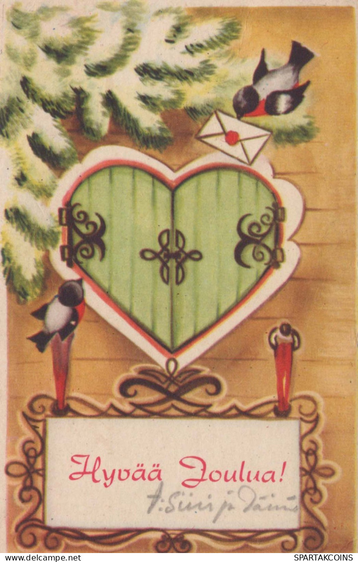 Neujahr Weihnachten Vintage Ansichtskarte Postkarte CPA #PKE815.DE - Neujahr