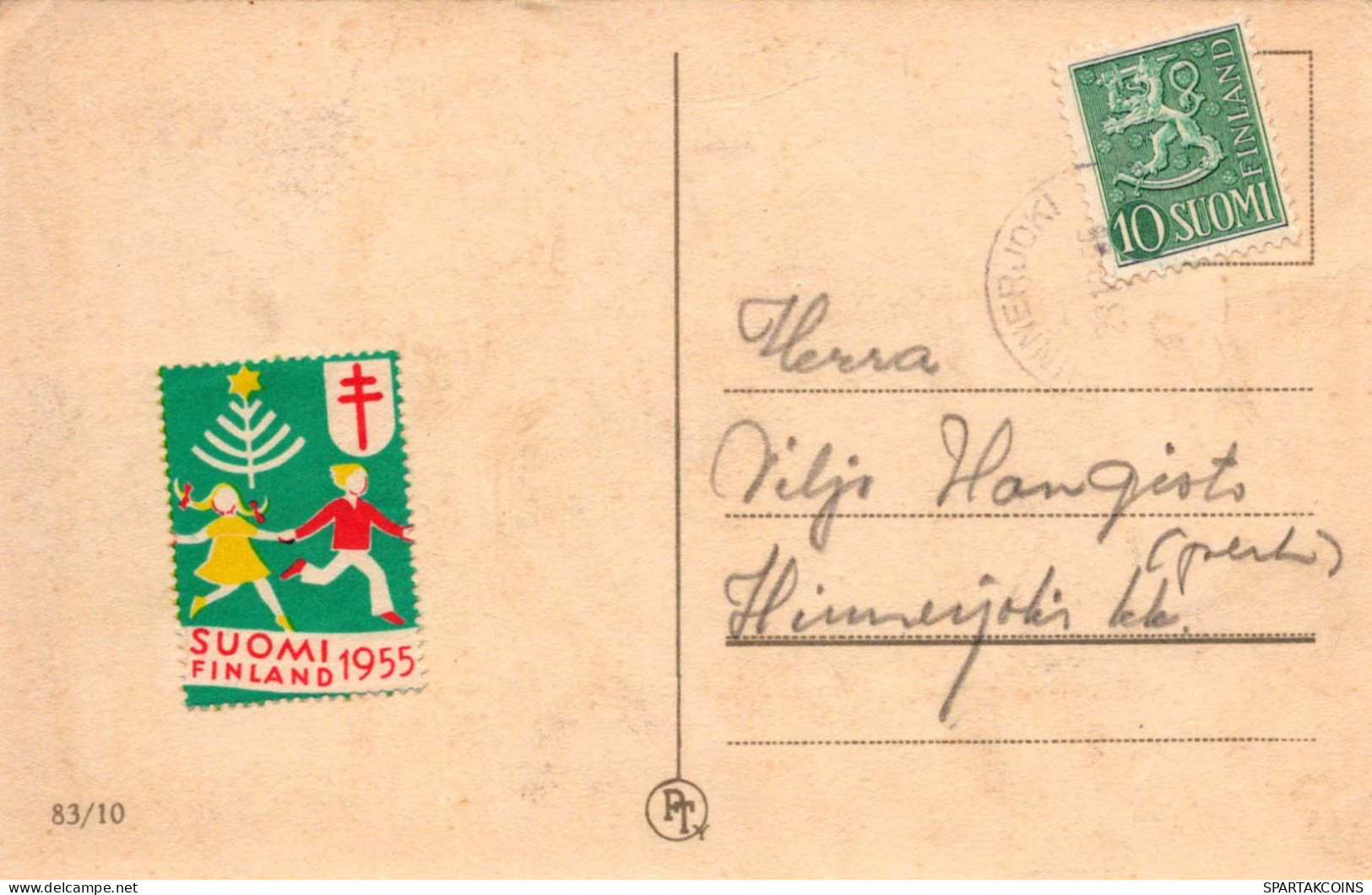 Neujahr Weihnachten Vintage Ansichtskarte Postkarte CPA #PKE815.DE - Neujahr