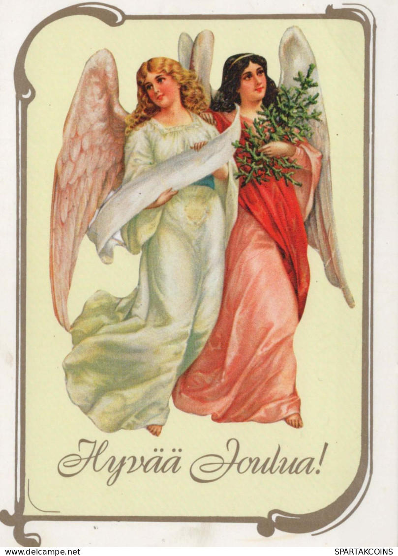 ENGEL Weihnachten Vintage Ansichtskarte Postkarte CPSM #PBP428.DE - Angels