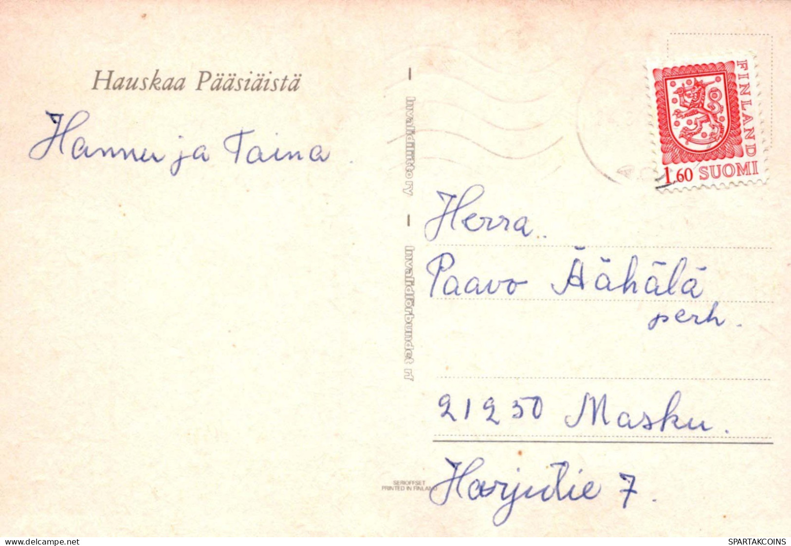 OSTERN KINDER Vintage Ansichtskarte Postkarte CPSM #PBO236.DE - Easter