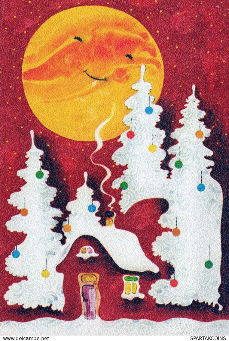Neujahr Weihnachten Vintage Ansichtskarte Postkarte CPSM #PBM931.DE - New Year