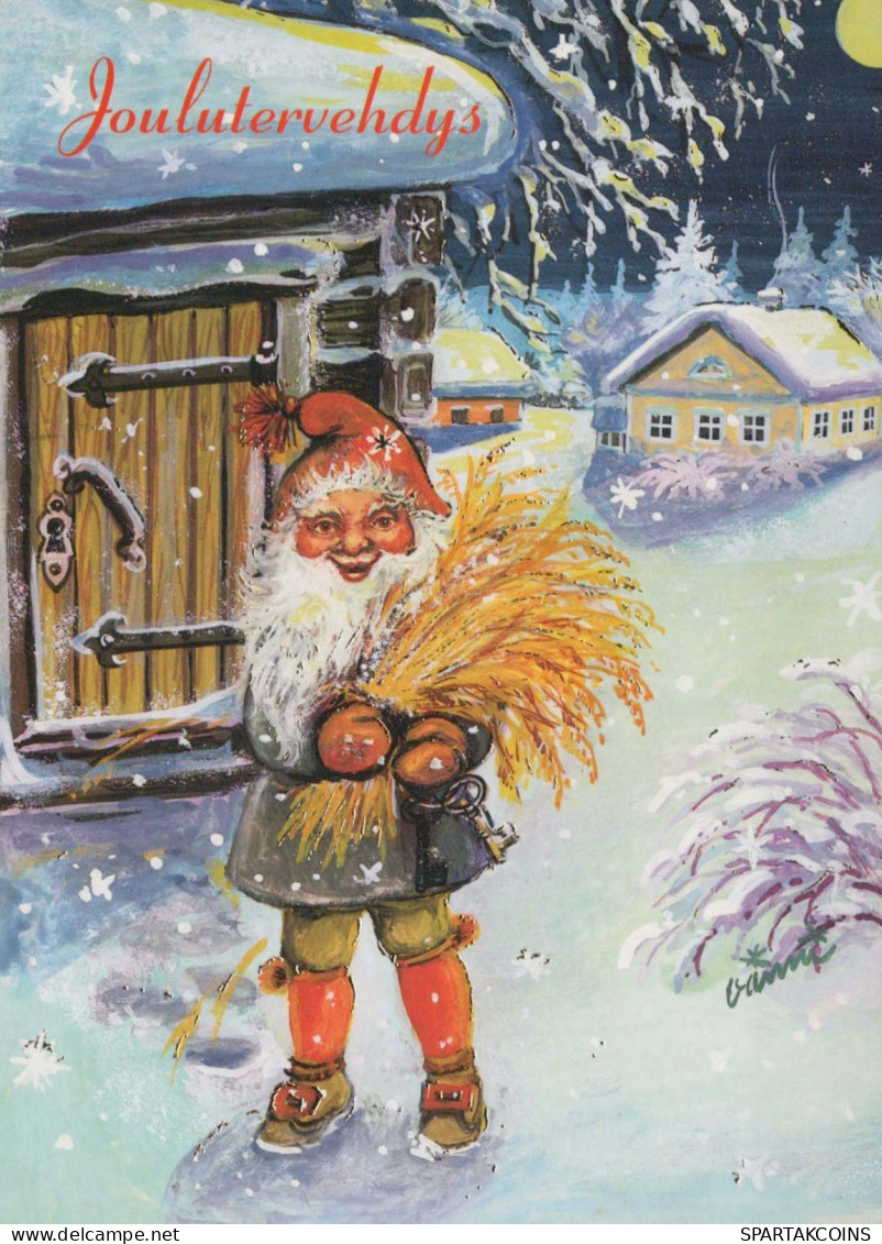 WEIHNACHTSMANN SANTA CLAUS Neujahr Weihnachten Vintage Ansichtskarte Postkarte CPSM #PBL188.DE - Santa Claus