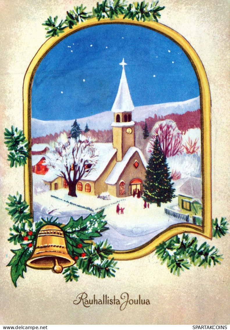 Neujahr Weihnachten Vintage Ansichtskarte Postkarte CPSM #PAY384.DE - Nouvel An