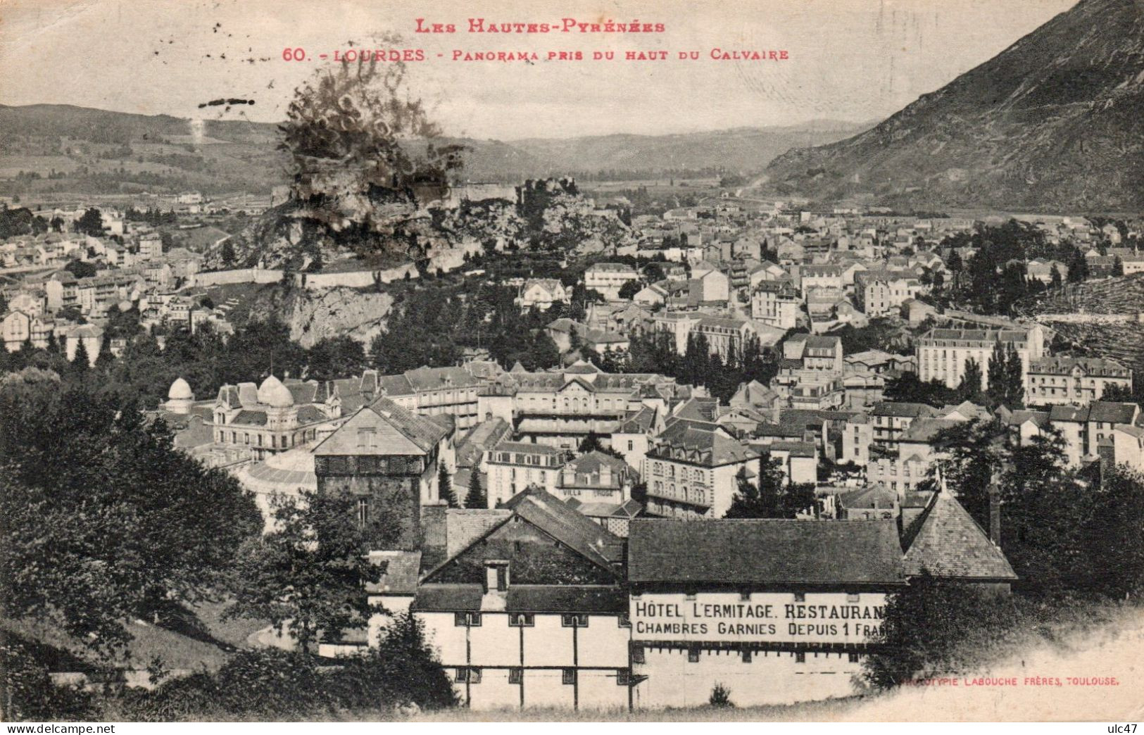 - 65 - LOURDES. - Panorama Pris Du Haut Du Calvaire. - Lourdes