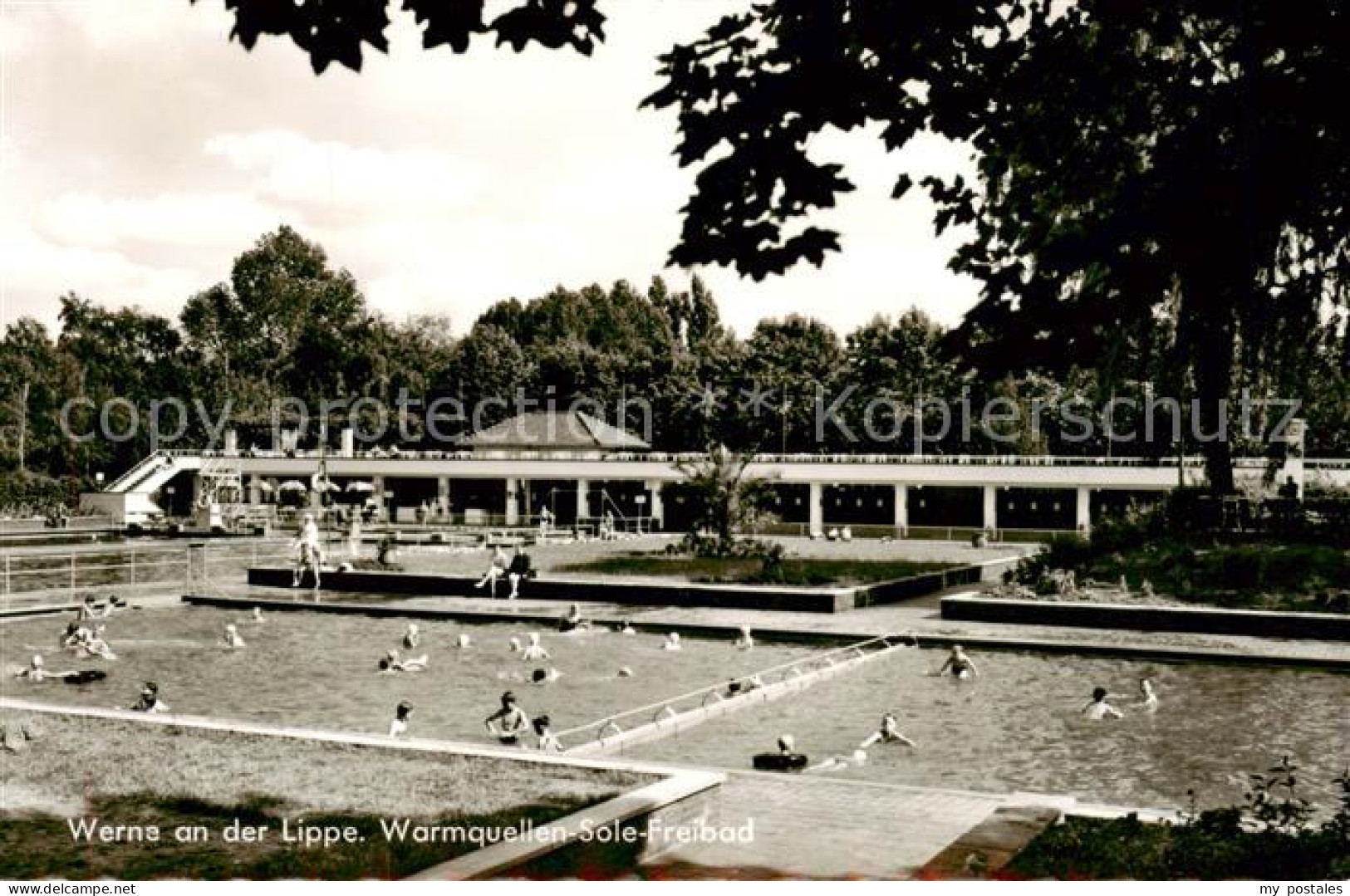 73831962 Werne  Lippe Muenster Westfalen Warmquellen Sole Freibad  - Münster