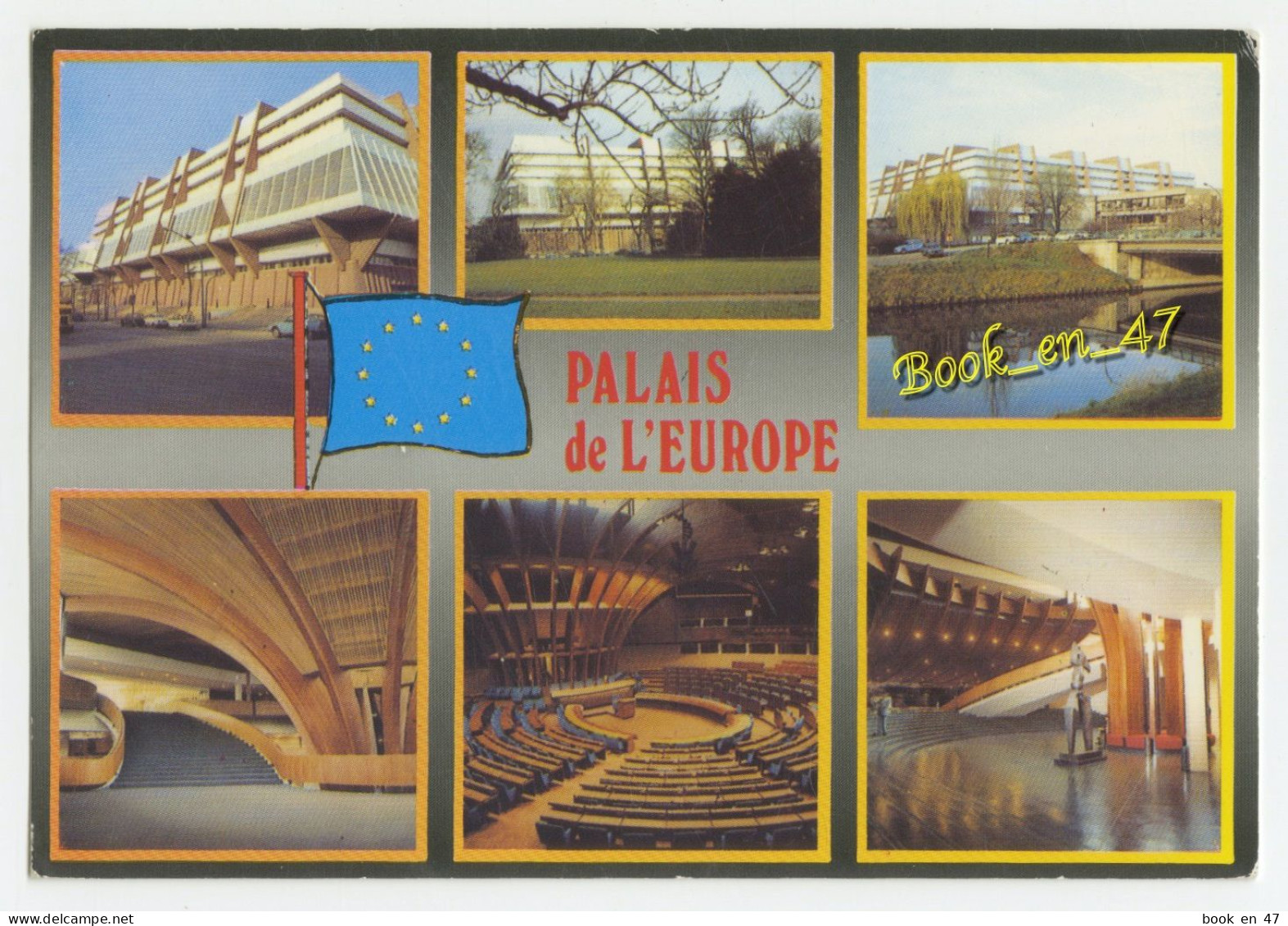 {92135} 67 Bas Rhin Strasbourg , Palais De L' Europe , Siège Du Conseil De L' Europe , Multivues ; Divers Aspects - Strasbourg