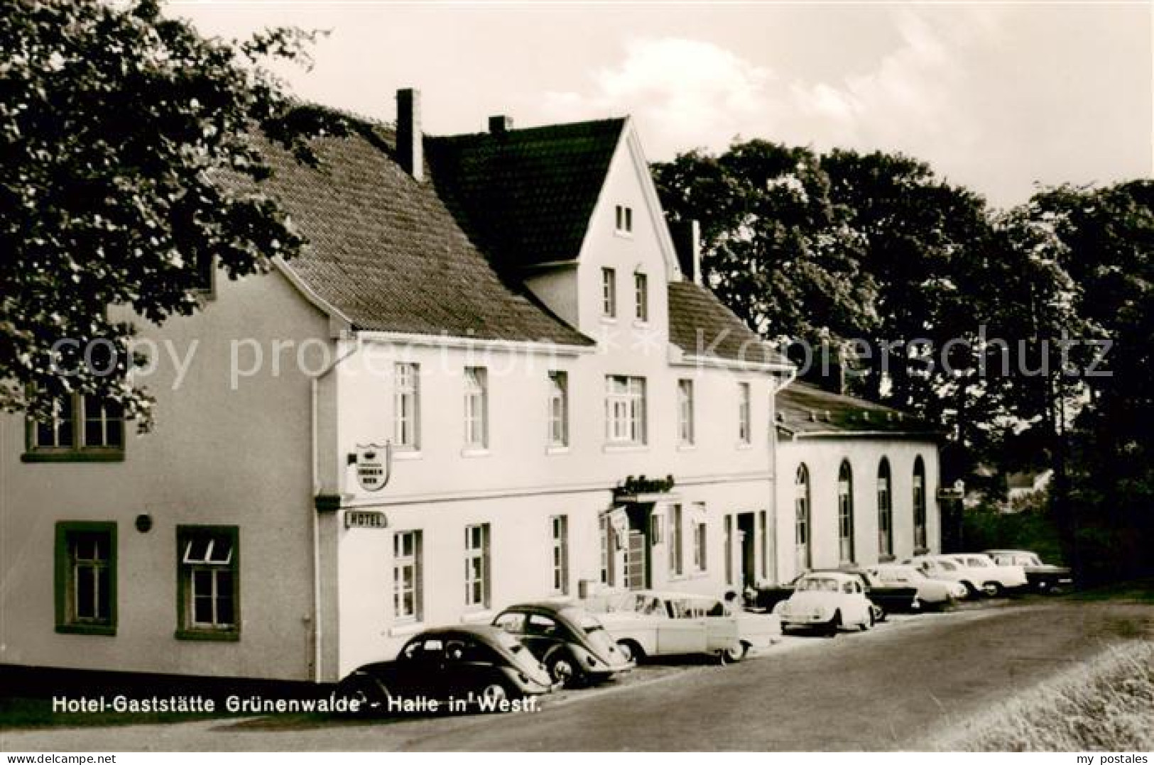 73831927 Halle Westfalen Hotel Gaststaette Gruenenwalde Halle Westfalen - Halle I. Westf.