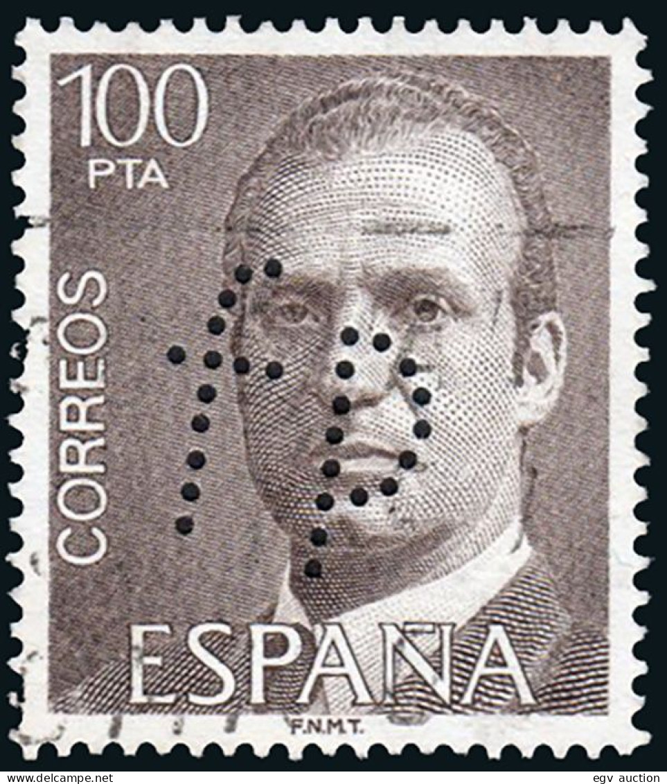 Madrid - Perforado - Edi O 2605 - "fp" (Florentino Pérez) - Used Stamps