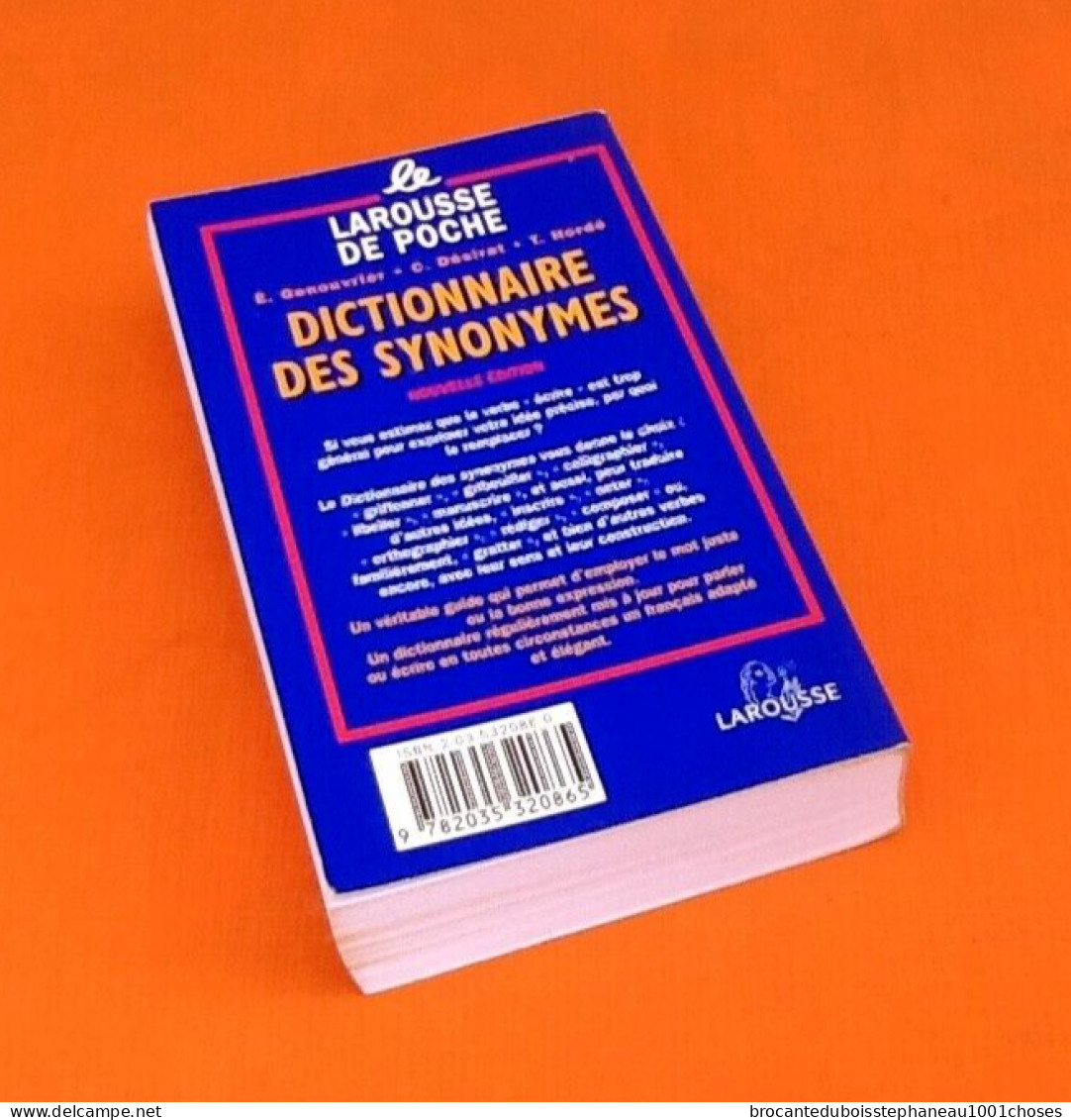 E. Genouvirer / C. Désirat / T. Hordé Dictionnaire Des Synonymes - Dictionaries