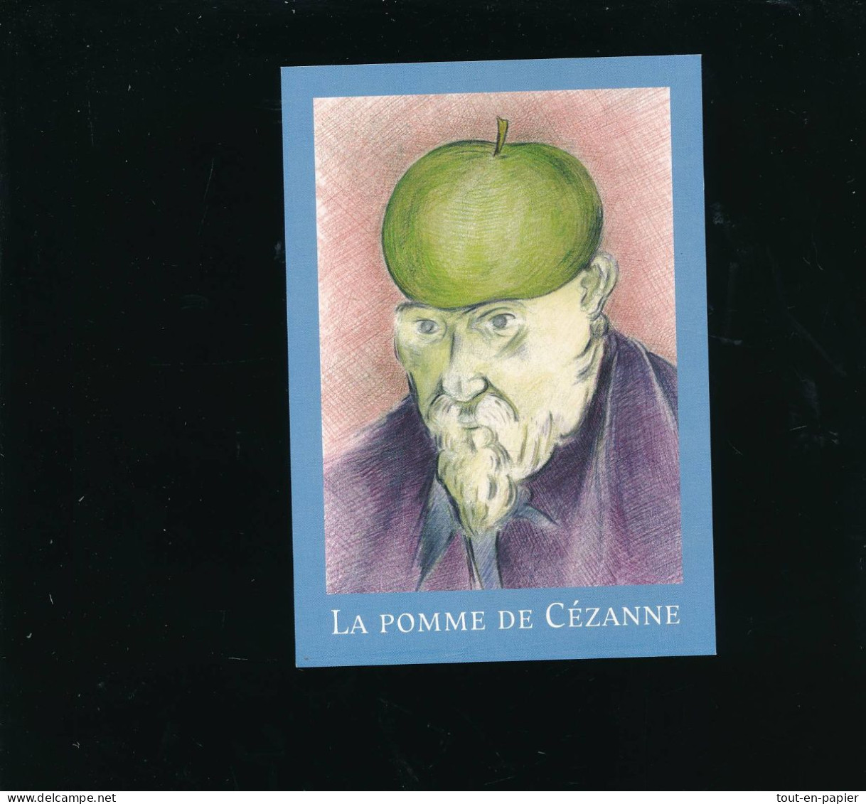 CPM    - Pierre Ravage -  La Pomme De Cézanne -1997 - Paintings